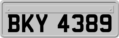 BKY4389