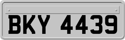 BKY4439