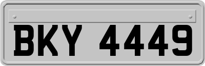 BKY4449