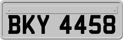 BKY4458