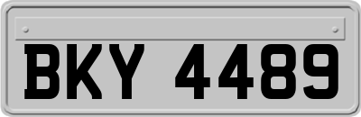 BKY4489