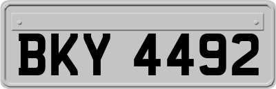 BKY4492