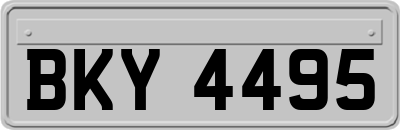 BKY4495
