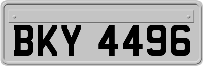 BKY4496