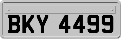 BKY4499
