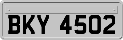 BKY4502