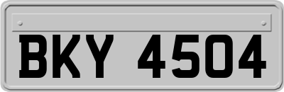 BKY4504