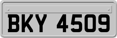 BKY4509