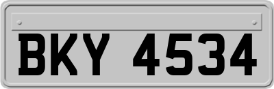 BKY4534