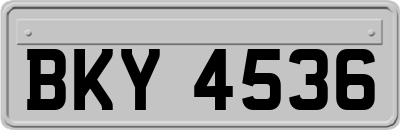 BKY4536