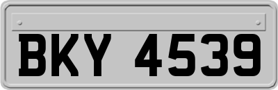 BKY4539