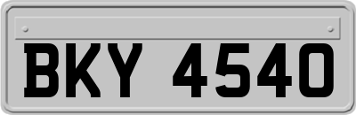 BKY4540