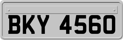 BKY4560