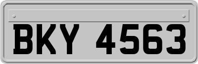 BKY4563