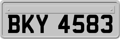 BKY4583