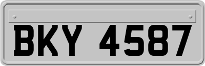 BKY4587