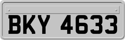 BKY4633