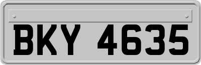 BKY4635