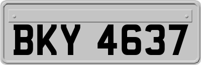BKY4637