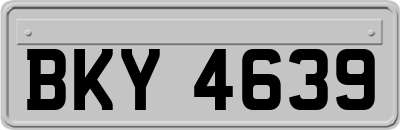 BKY4639