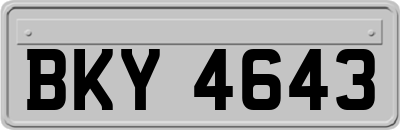 BKY4643