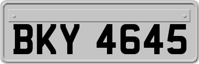 BKY4645