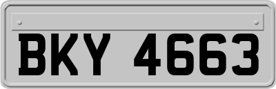 BKY4663