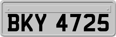 BKY4725