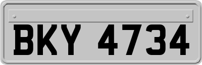 BKY4734