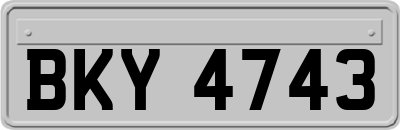 BKY4743