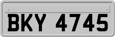 BKY4745