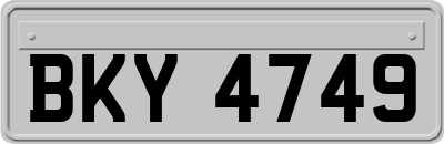 BKY4749