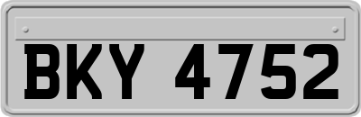 BKY4752