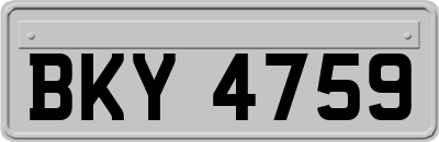 BKY4759