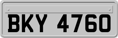 BKY4760