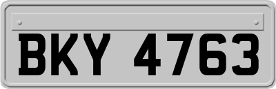 BKY4763