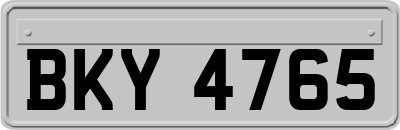 BKY4765