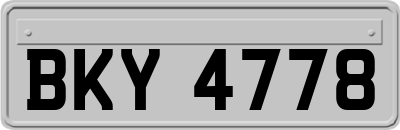 BKY4778