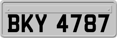 BKY4787