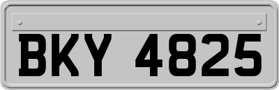 BKY4825