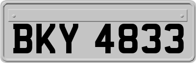 BKY4833
