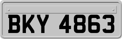 BKY4863
