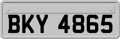 BKY4865
