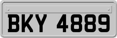 BKY4889