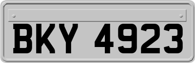 BKY4923