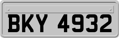 BKY4932