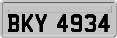 BKY4934