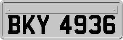 BKY4936