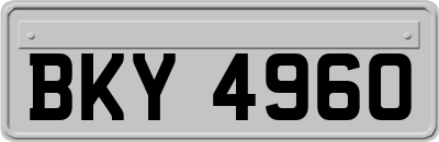 BKY4960
