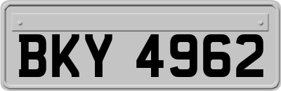 BKY4962